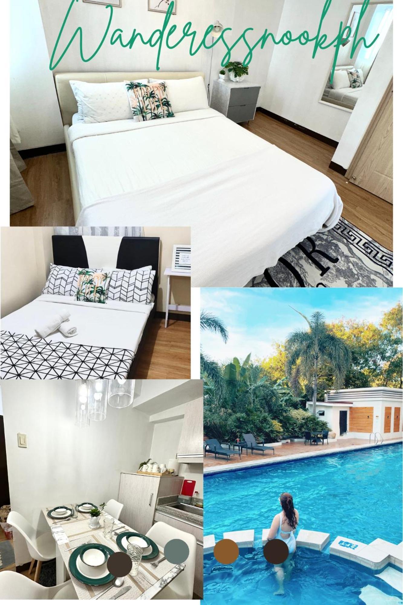 Lancris Residences 2 Bedroom Entire Apartment Near Airport With Pool Paranaque City Ngoại thất bức ảnh